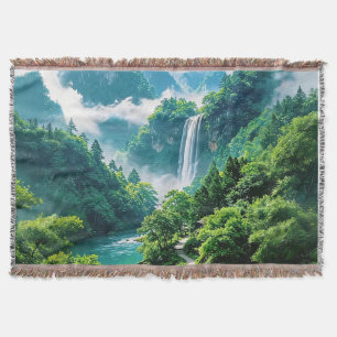 A Refreshing Melody 033 Throw Blanket