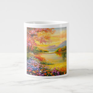 A Refreshing Melody 035 Large Coffee Mug