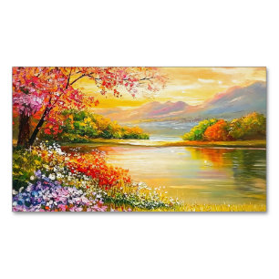A Refreshing Melody 035 Magnetic Business Card