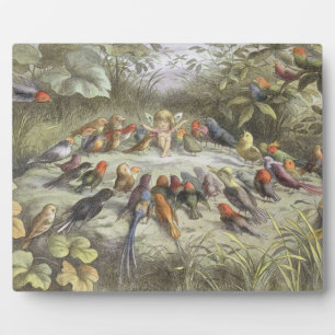 A Rehearsal in Fairy Land, illustration from 'In F Plaque