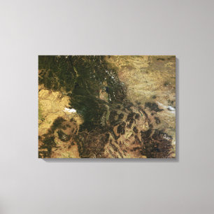 A relatively clear day canvas print
