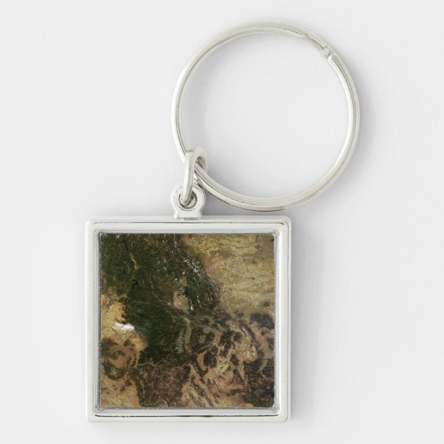 A relatively clear day key ring (Front)