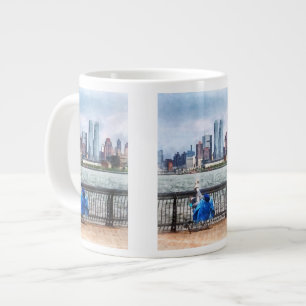 A Relaxing Day For Fishing Large Coffee Mug