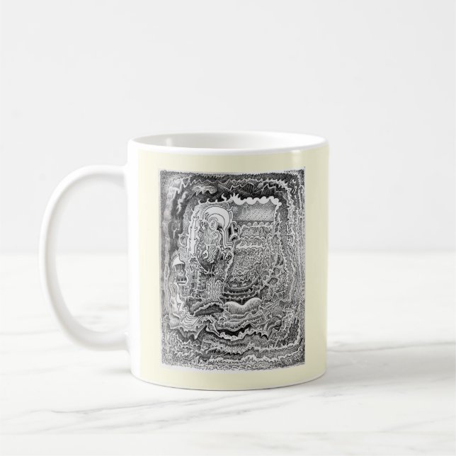 A Reminder from the Old Brain  Coffee Mug (Left)