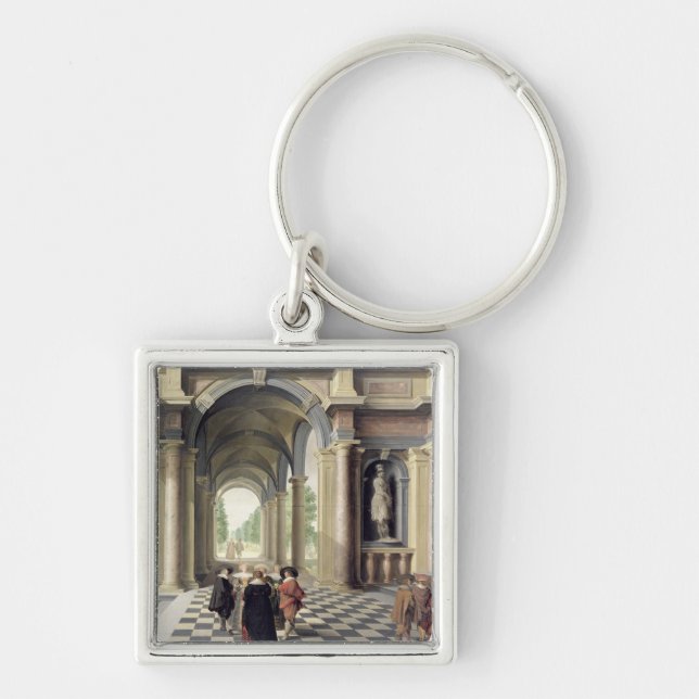 A Renaissance Hall Key Ring (Front)