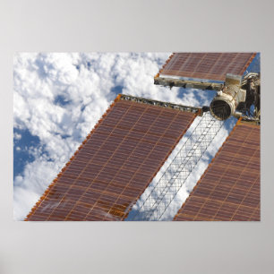 A repaired solar array poster