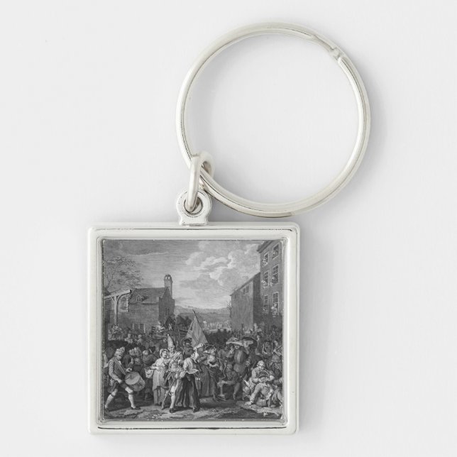 A Representation of the March of the Guards Key Ring (Front)