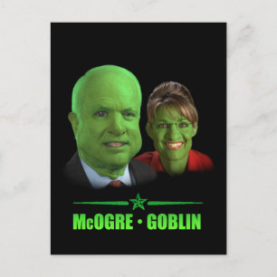 A Republican Halloween! Postcard