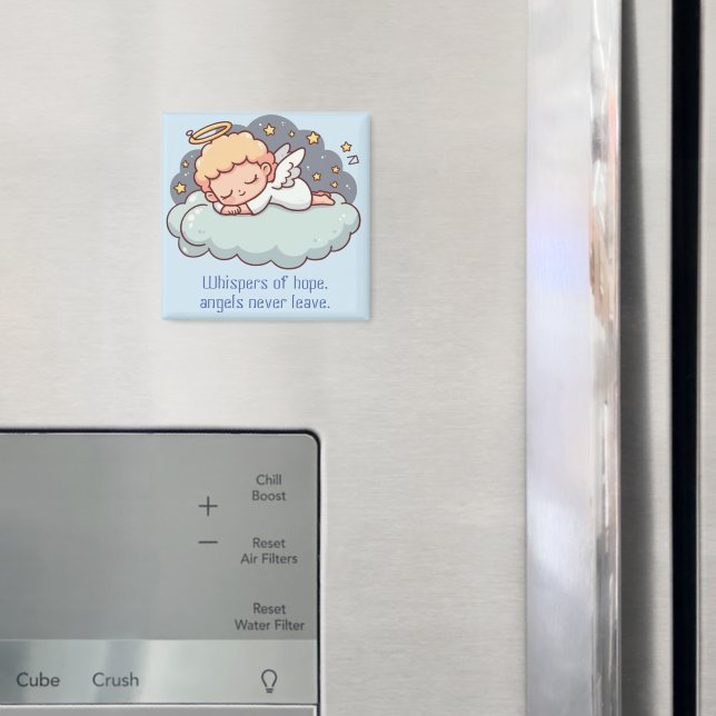 A Resting Angel  Magnet (In Situ (Fridge))