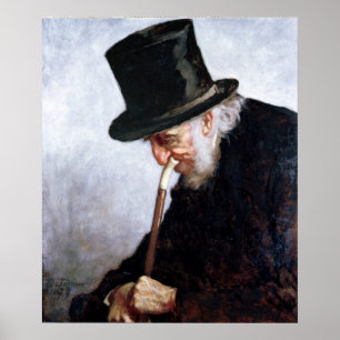 A Retired Sea Captain from Massachusetts, 1879 Poster