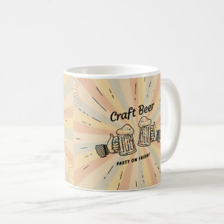 A Retro carft bear Coffee Mug