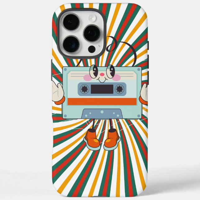 A retro dancign music Case-Mate iPhone case (Back)