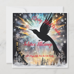 A Retro Winter Solstice Tale of Love and Light Card