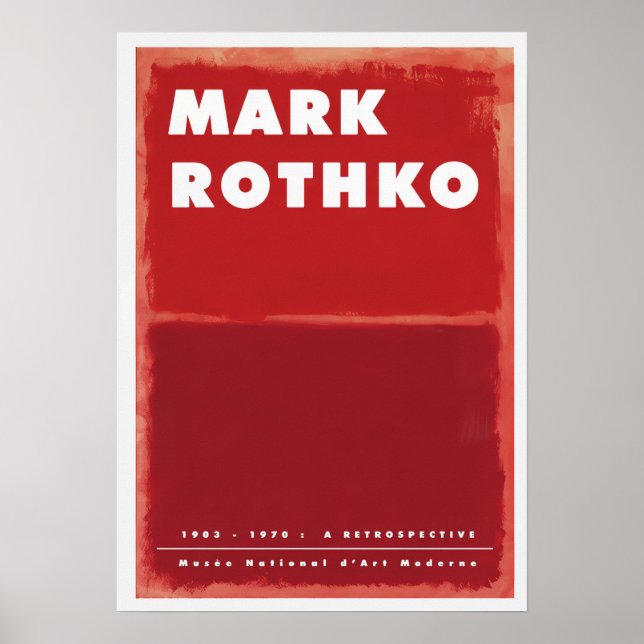 A Retrospective 4 Poster (Front)