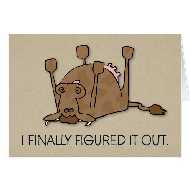 A Reward for Not Dying Funny Cow-Themed Birthday (Front Horizontal)