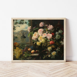 A Rich Bouquet of Flowers   Franz Xaver Birkinger Poster