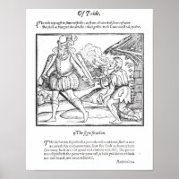 A Rich Man Spurns a Ragged Beggar