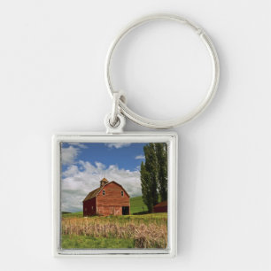 A ride through the farm country of Palouse Key Ring