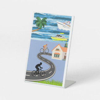 A Ride to Remembe Pedestal Sign