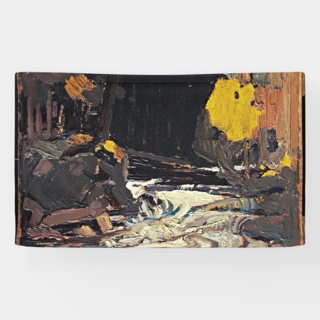 A River, fine art by Tom Thomson Banner (Horizontal)