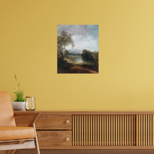 A River Glimpse (CA. 1843–50) Poster