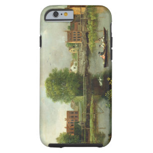 A River Landscape, possibly a View from the West E Tough iPhone 6 Case