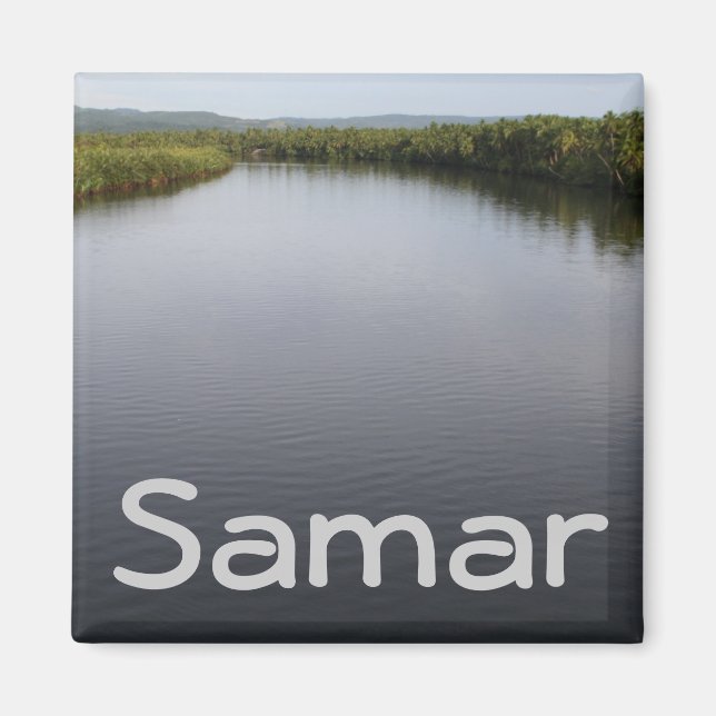A river on Samar Magnet (Front)