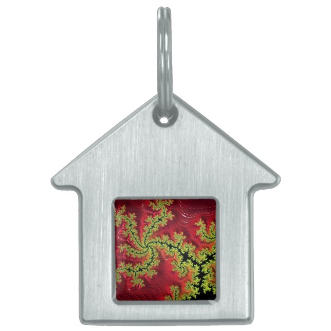 A River Runs Through It Framed Pet Tag (Front)