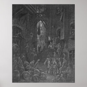 A Riverside Street, from 'London, a Poster