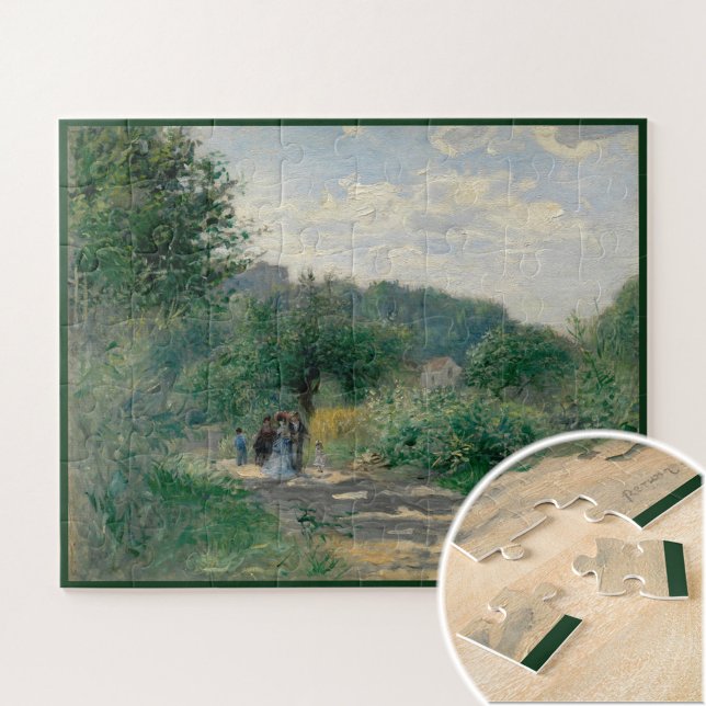A Road in Louveciennes by Auguste Renoir Jigsaw Puzzle (Creator Uploaded)