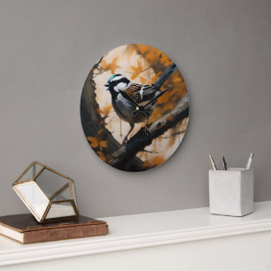 A Robin's Serenade in the Canopy, Large Clock