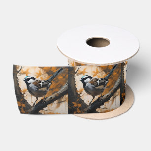 A Robin's Serenade in the Canopy, Satin Ribbon