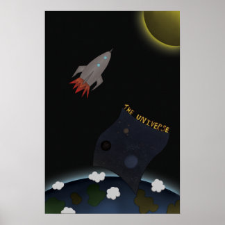 A Rocket to the Moon Poster
