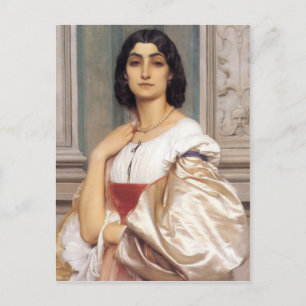 A Roman Lady - Lord Frederick Leighton Postcard