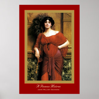 A Roman Matron Poster
