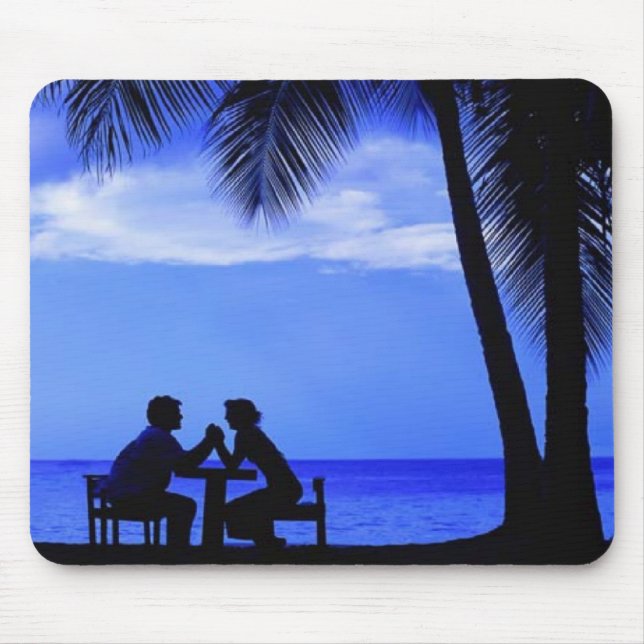 A Romantic Evening Mouse Pad (Front)