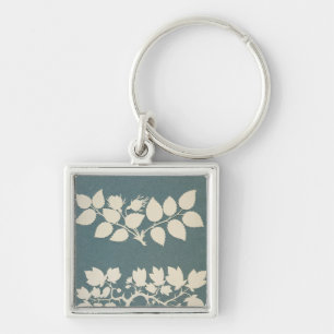 A Rose Branch and Jasmin Branch Key Ring