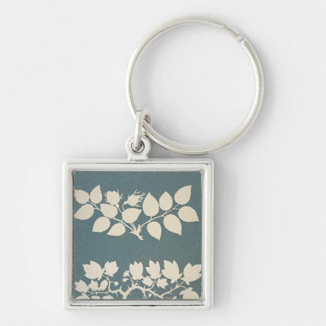 A Rose Branch and Jasmin Branch Key Ring (Front)