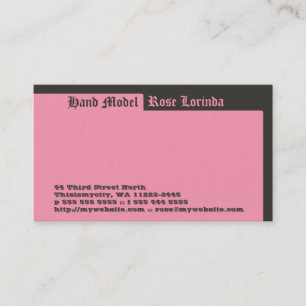 A Rose by Another Name Business Card