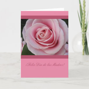A rose for mothersday spanish card