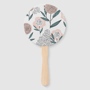 A rose hand fan