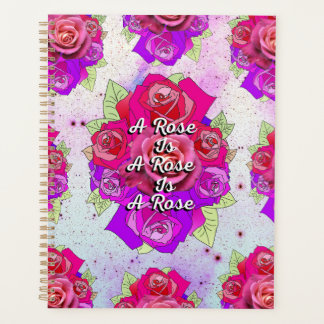 A Rose is a Rose is a Rose Planner