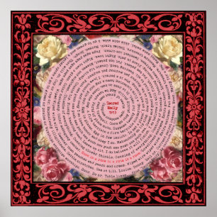 A Rose Is A Rose Is A Rose Poster