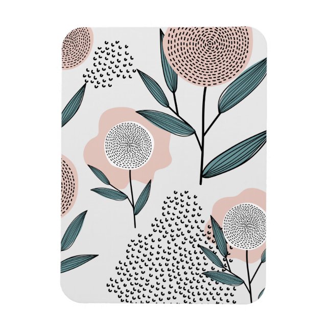 A rose magnet (Vertical)