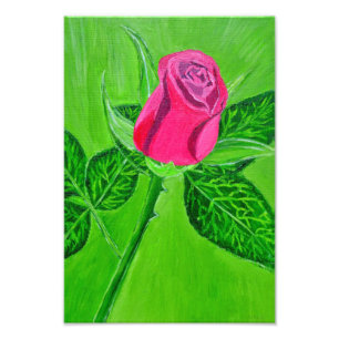 A rose print