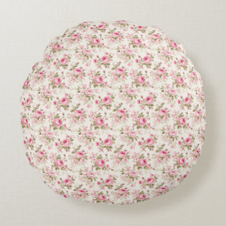 A Rose Speaks Of Love Silently Round Cushion