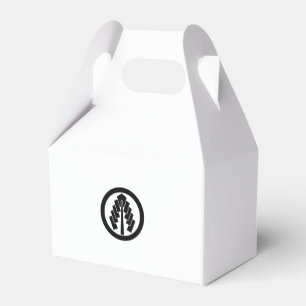 a round bill favour box
