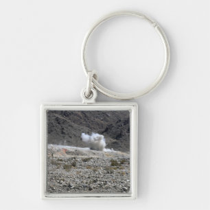 A round from an AT-4 small rocket launcher Key Ring