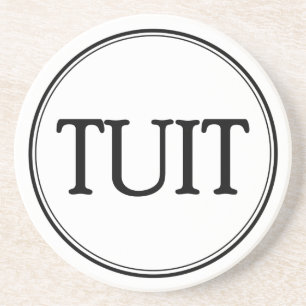 A Round Tuit Coaster