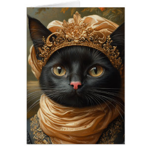 A Royal Black Cat